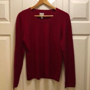 chico’s red sweater